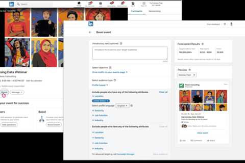 LinkedIn announces boosting for Event posts