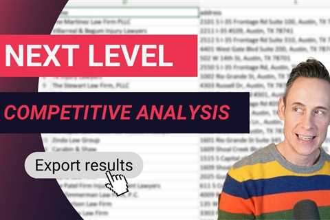 NEW! Take Your Competitive Analysis to the Next Level