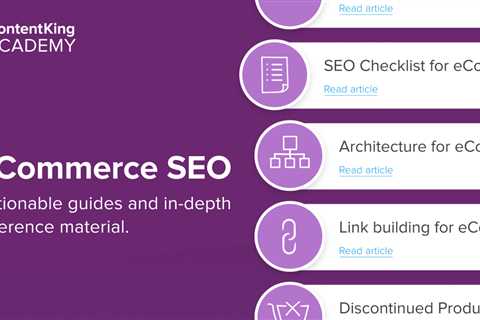 E Commerce SEO - How to Optimize Your E Commerce Website