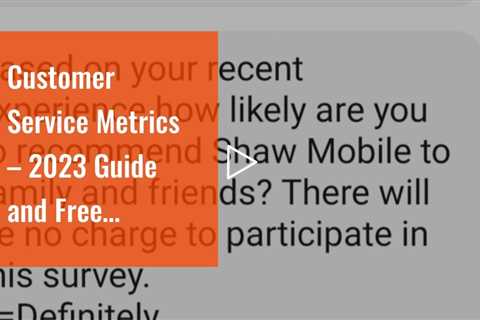 Customer Service Metrics – 2023 Guide and Free Template