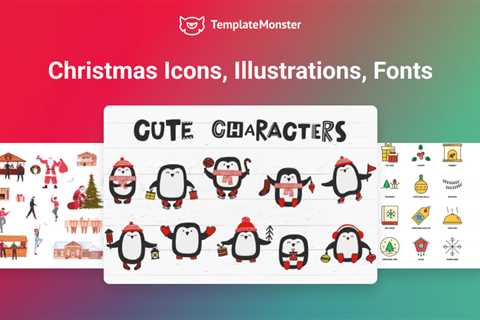 Christmas Assets for Your Email: Icons, Illustrations, Fonts
