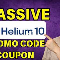 Helium 10  Promo code EXPOSED Best coupon code discount deal -  Helium10 Review Bonus