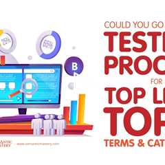 Could You Go Over Your Testing Process For Top Level Topic Terms & Categories