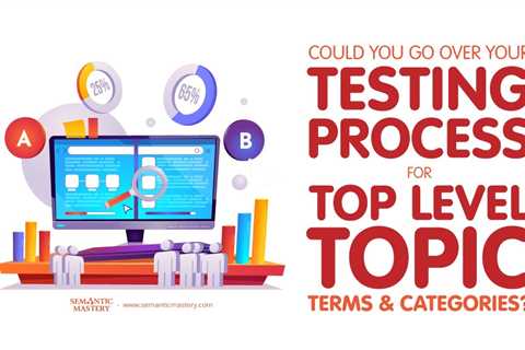 Could You Go Over Your Testing Process For Top Level Topic Terms & Categories