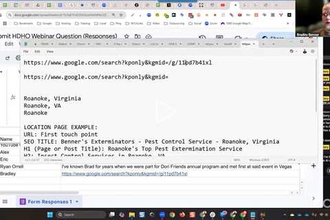 Local SEO Training Q&A - Hump Day Hangouts - Episode 544