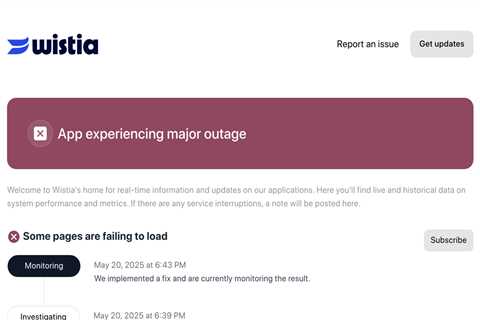Some pages are failing to load