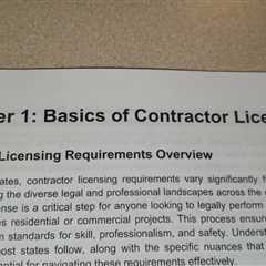 GOOD INFO? Contractors License Study Guide Book Review unboxing