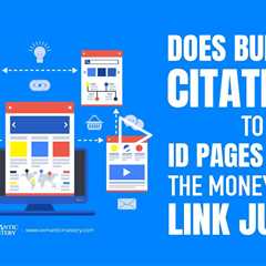 Does Building Citations to ID Pages Boost the Money Site's Link Juice?