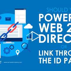 Should You Power Up Web 2.0s Directly or Link Through the ID Page?