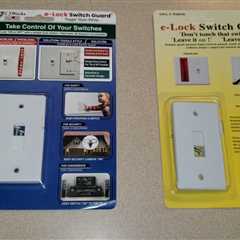 DOES IT WORK BOTH WYAS? E-LOCK SWITCH GUARD Review Unboxing Install Demo Switch Guard with Slider
