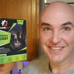 BRIGHT ENOUGH? Lumfit Running Lights for Runners with Yellow Reflective Vest Review Unboxing Demo