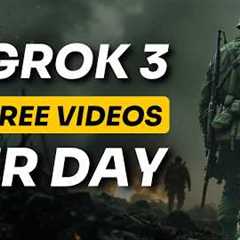 Generate 50 AI Videos Daily for FREE! 🤯 Grok Video & Tutorial