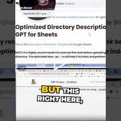 Effortless Business Listings with ChatGPT Google SEO