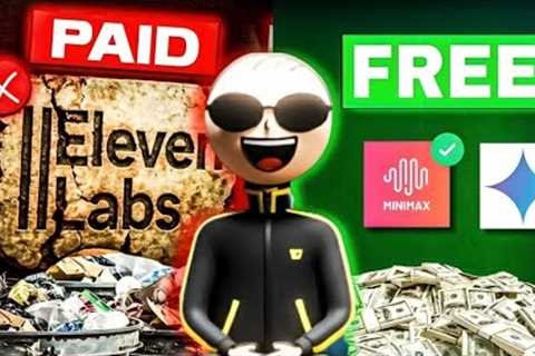 I Tried 3 Best FREE AI Voice Tools — 100 % Monetizable